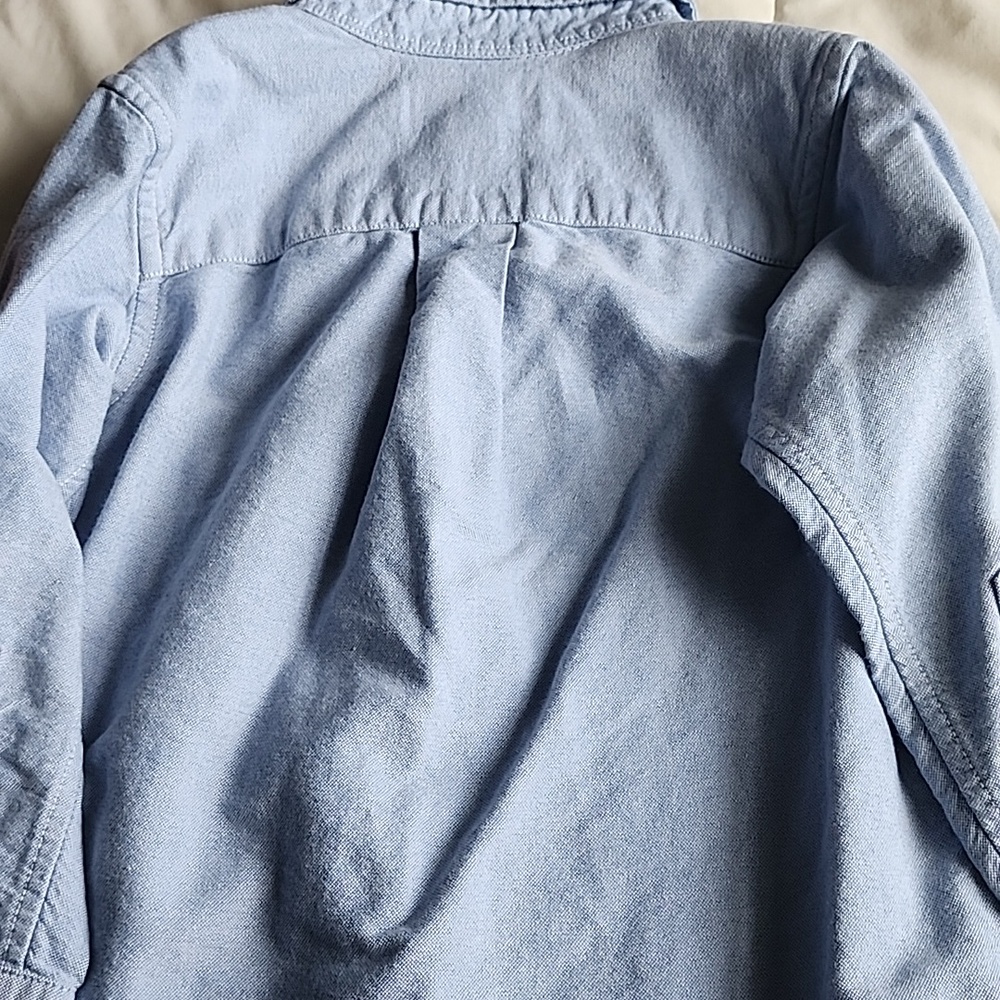 Ralph Lauren Light Blue Button-Down Oxford Shirt - Picture 5 of 5